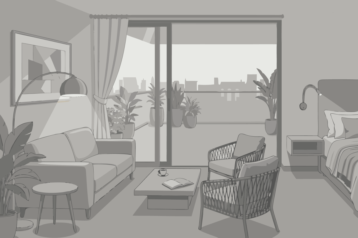 One-Bedroom Presidential Suite with River View